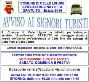 Celle-Ligure.2016.Servizio-Bus-Navetta.1