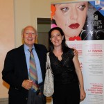 Giovanna Badano insieme al Presidente del Teatro dell'Opera Giocosa, Dott. Tito Gallacci_2010