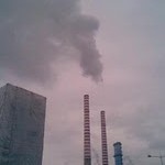fumi centrale a carbone di Vado Quiliano (Sv)