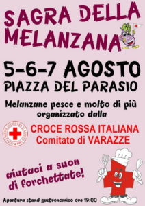 Varazze.CRI.5-7.08.2016.sagra-della-melanzana-al-Parasio